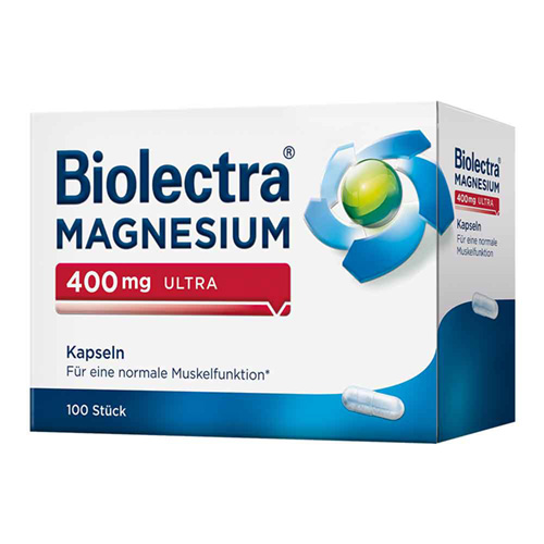 BIOLECTRA Magnesium 400 mg ultra Kapseln