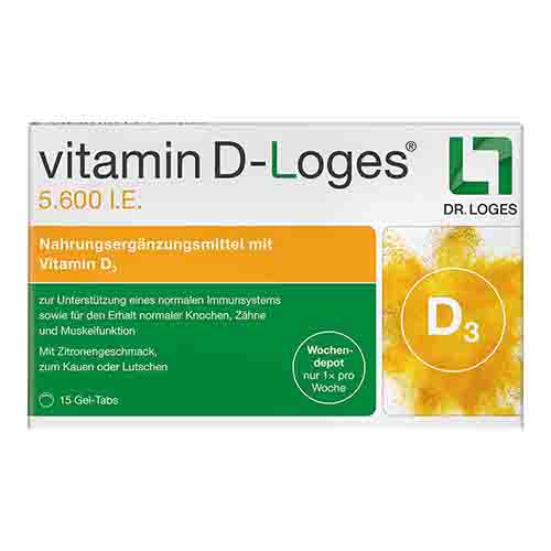 Vitamin D-Loges 5.600 I.E. Kautabletten