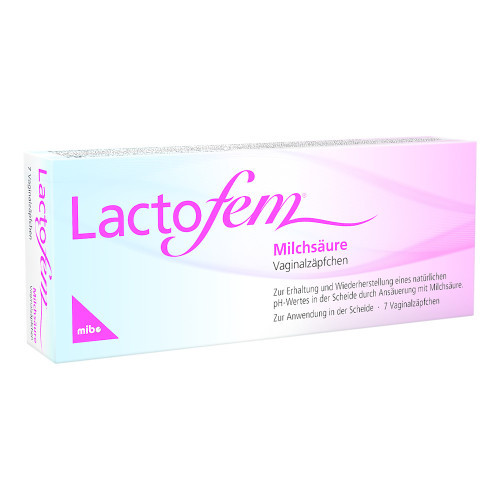 LACTOFEM Milchs&auml;ure Vaginalz&auml;pfchen