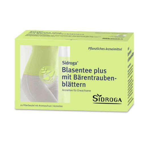 SIDROGA Blasentee plus mit B&auml;rentraubenbl&auml;ttern