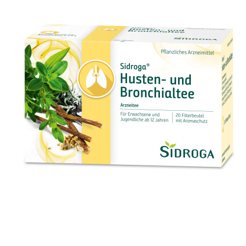 SIDROGA Husten- und Bronchialtee Filterbeutel