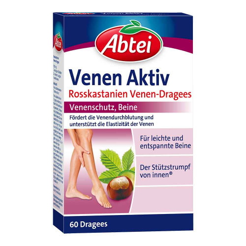 ABTEI Rosskastanie Venen-Dragees