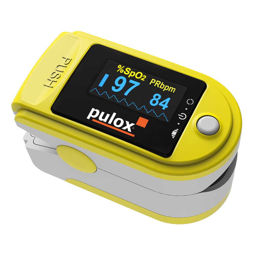 PULOX PO-200 Pulsoximeter gelb