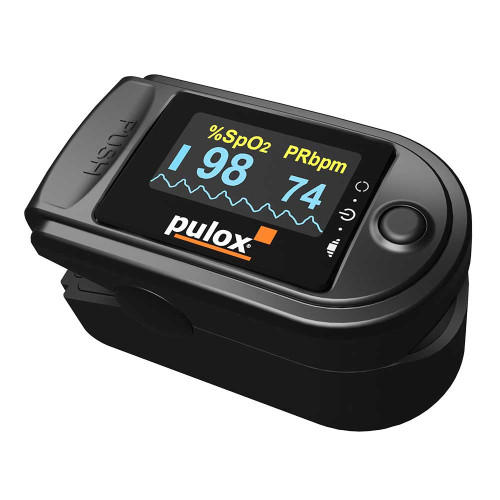 PULOX PO-200 Pulsoximeter schwarz