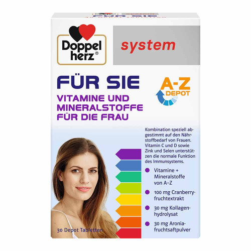DOPPELHERZ f&uuml;r SIE system Tabletten