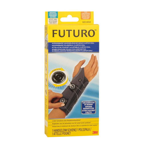 FUTURO CustomDial Handgelenk-Schiene re.alle Gr&ouml;&szlig;.