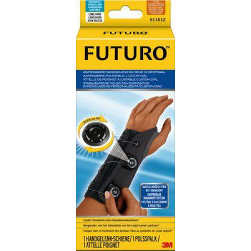 FUTURO CustomDial Handgelenk-Schiene li.alle Gr&ouml;&szlig;.
