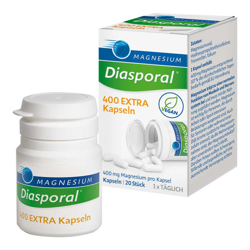 MAGNESIUM DIASPORAL 400 Extra Kapseln