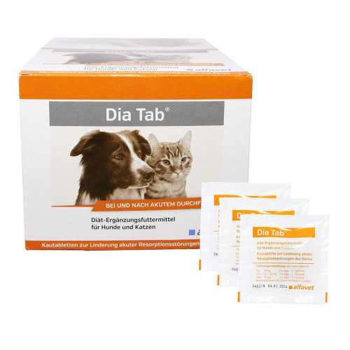 DIA TAB Kautabletten f.Hunde/Katzen