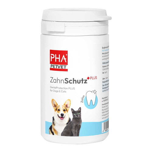 PHA ZahnSchutz Plus Pulver f.Hunde/Katzen