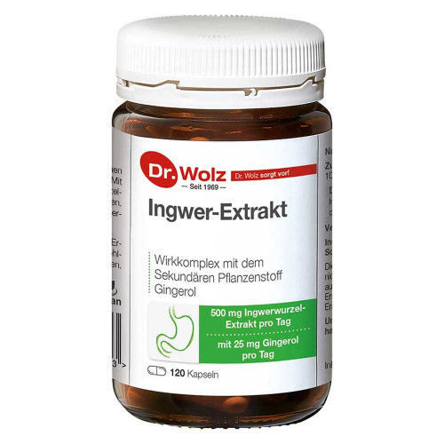 INGWER EXTRAKT Dr.Wolz Kapseln