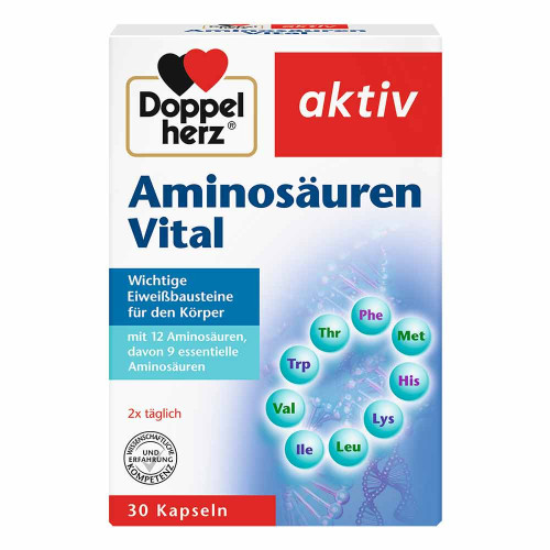 DOPPELHERZ Aminos&auml;uren Vital Kapseln