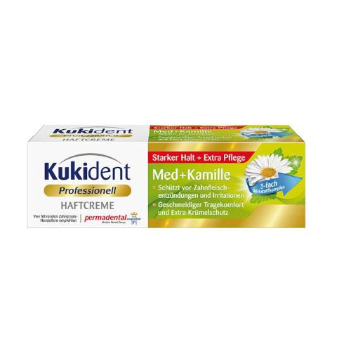 KUKIDENT Haftcreme Med+Kamille