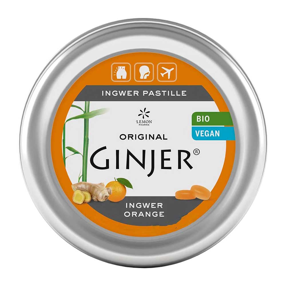 INGWER GINJER Pastillen Bio