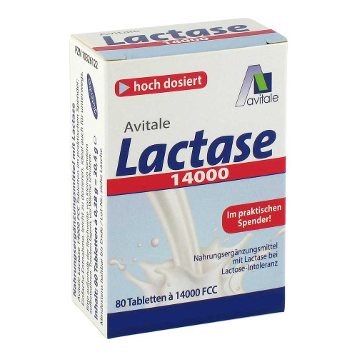LACTASE 14.000 FCC Tabletten im Spender