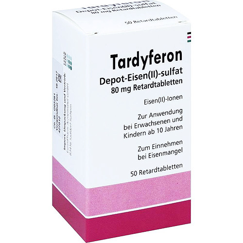 TARDYFERON Depot-Eisen(II)-sulfat 80 mg Retardtab.