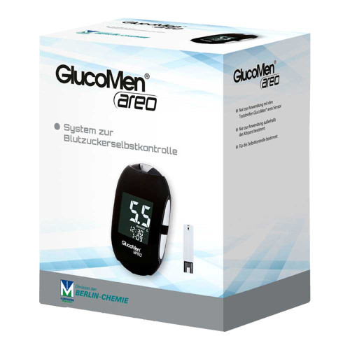 GLUCOMEN areo Blutzuckermessger&auml;t Set mmol/l