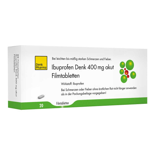 IBUPROFEN Denk 400 mg akut Filmtabletten