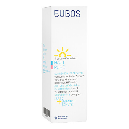 EUBOS KINDER Haut Ruhe Sonnensch.Cr.Gel LSF 30+UVA
