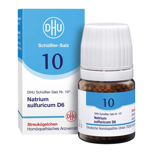 BIOCHEMIE DHU 10 Natrium sulfuricum D 6 Globuli