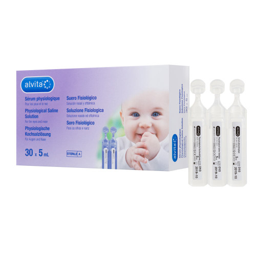 ALVITA physiologische Kochsalzl&ouml;sung Ampullen