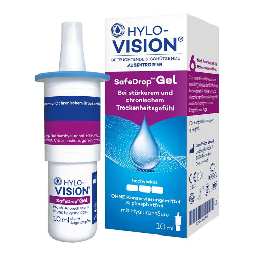 HYLO-VISION SafeDrop Gel Augentropfen
