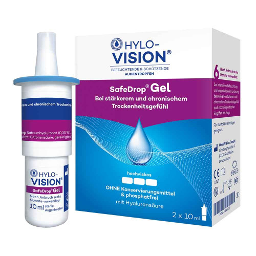 HYLO-VISION SafeDrop Gel Augentropfen