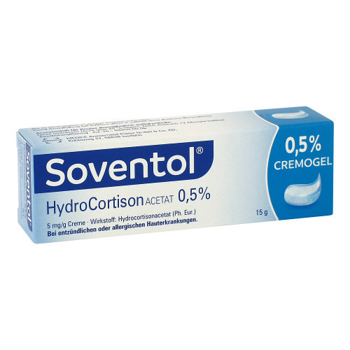 SOVENTOL Hydrocortisonacetat 0,5% Creme