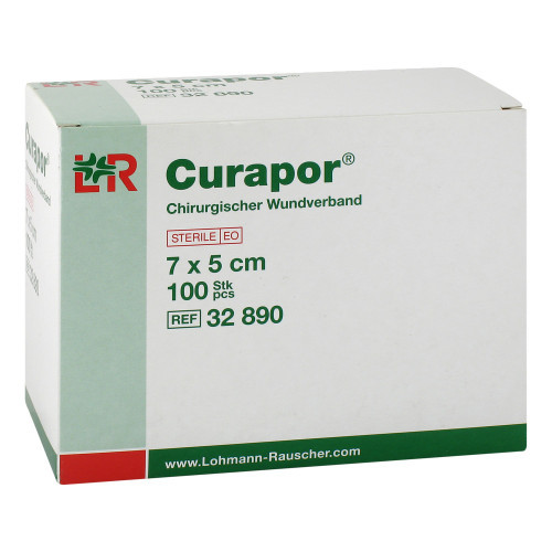 CURAPOR Wundverband steril chirurgisch 5x7 cm