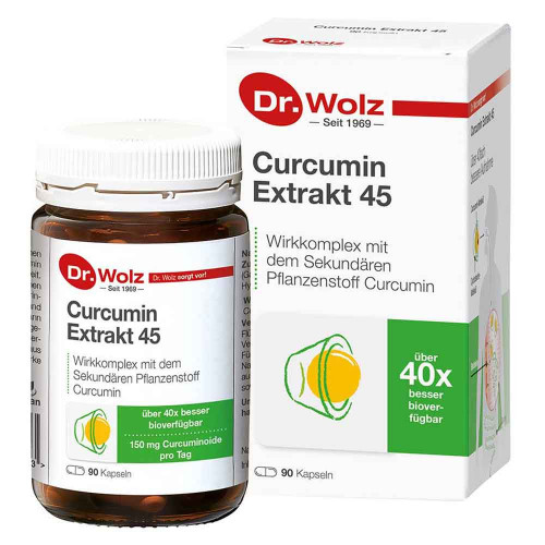 CURCUMIN EXTRAKT 45 Dr.Wolz Kapseln