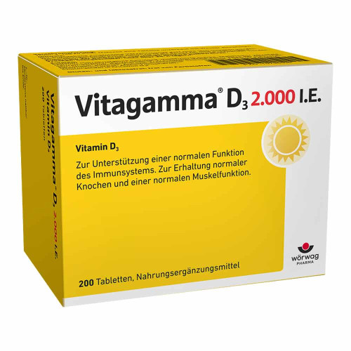 VITAGAMMA D3 2.000 I.E. Vitamin D3 NEM Tabletten