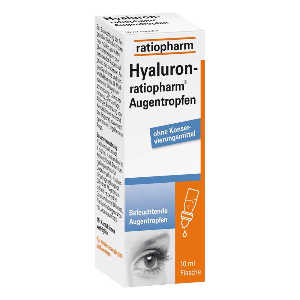 HYALURON-RATIOPHARM Augentropfen