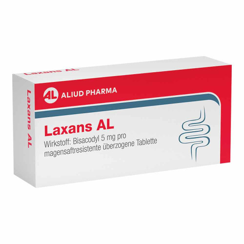 LAXANS AL magensaftresistente &uuml;berzogene Tabletten