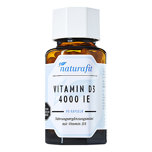 NATURAFIT Vitamin D3 4000 I.E. Kapseln