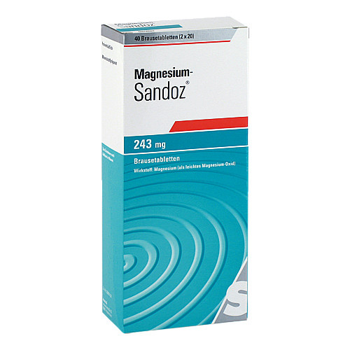 MAGNESIUM SANDOZ 243 mg Brausetabletten