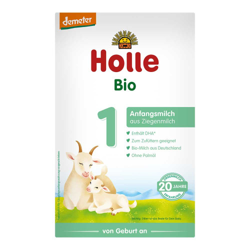 HOLLE Bio Anfangsmilch 1 auf Ziegenmilchbasis Plv.