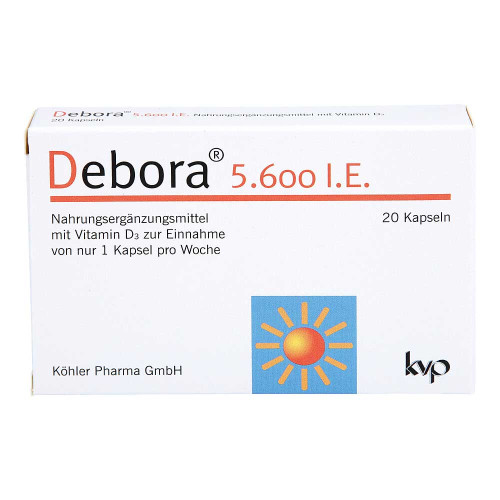 DEBORA 5.600 I.E. Kapseln