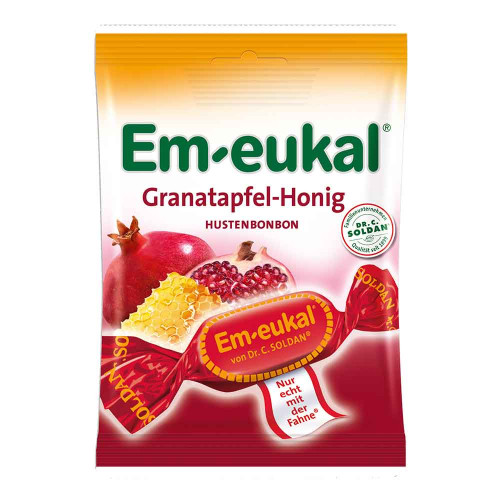 EM-EUKAL Bonbons Granatapfel-Honig zuckerhaltig