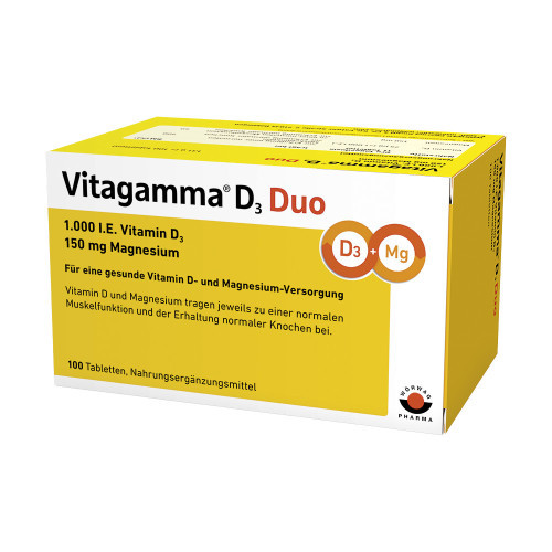 VITAGAMMA D3 Duo 1.000 I.E Vit.D3 150mg Magnes.NEM