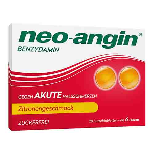 NEO-ANGIN Benzydamin akute Halsschmerzen Zitrone