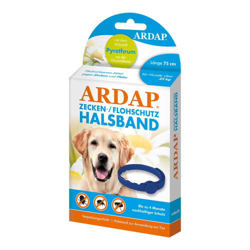 ARDAP Zecken-/Flohschutzhalsb.gr.Hunde &uuml;b.25 kg