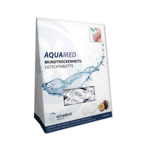 MIRADENT Aquamed Mundtrockenheit Lutschtabletten