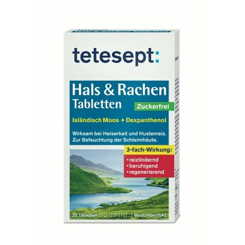 TETESEPT Hals & Rachen Tabletten zuckerfrei