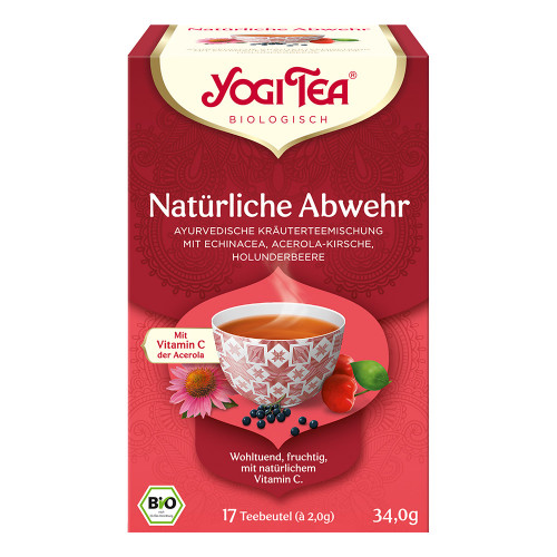 YOGI TEA Nat&uuml;rliche Abwehr Bio Filterbeutel