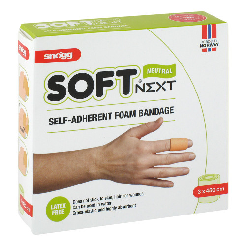 SNOEGG Soft Next Pfl.3 cmx4,5 m latexfrei hautf.