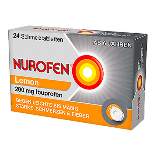 NUROFEN 200 mg Schmelztabletten Lemon