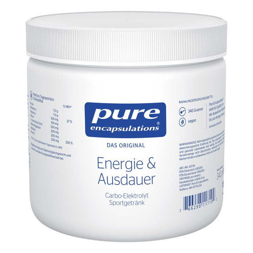 PURE ENCAPSULATIONS Energie & Ausdauer Pulver