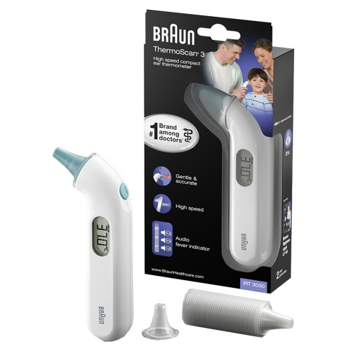 BRAUN THERMOSCAN 3 Infrarot-Ohrthermometer