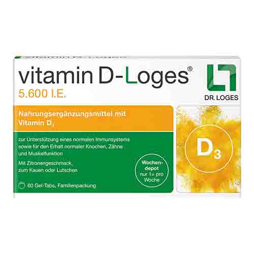 Vitamin D-Loges 5.600 I.E. Kautabletten