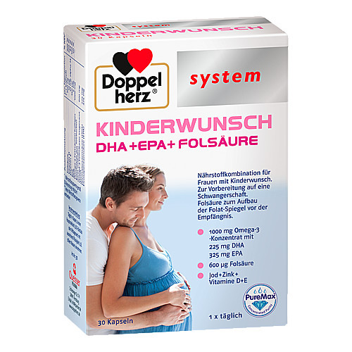 DOPPELHERZ Kinderwunsch system Kapseln